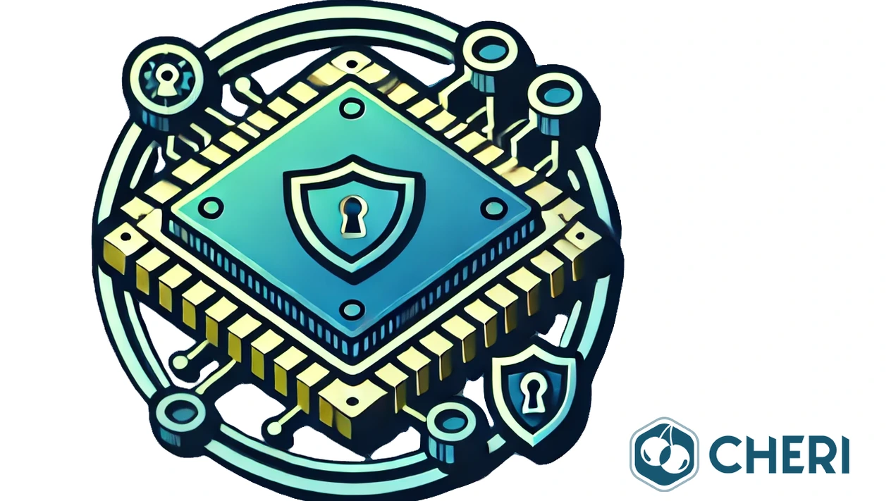 A CPU with padlocks and protective shielding